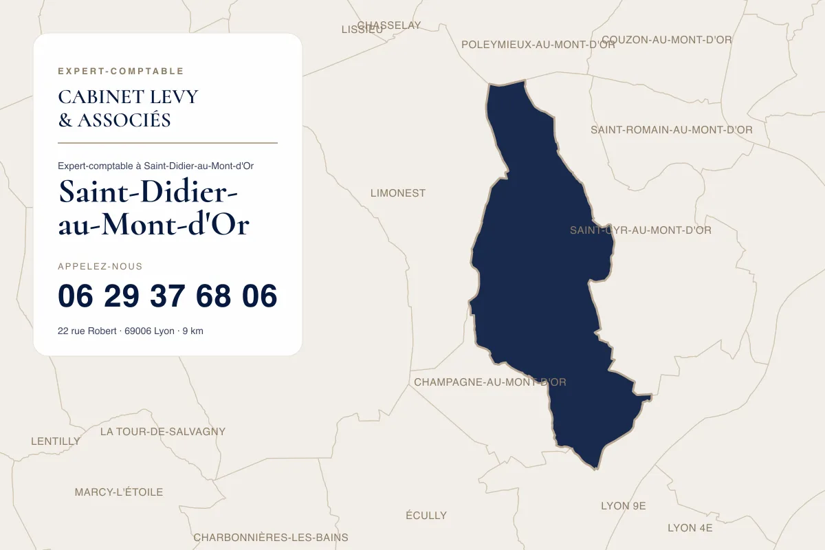 Expert comptable à Saint-Didier-au-Mont-d'Or