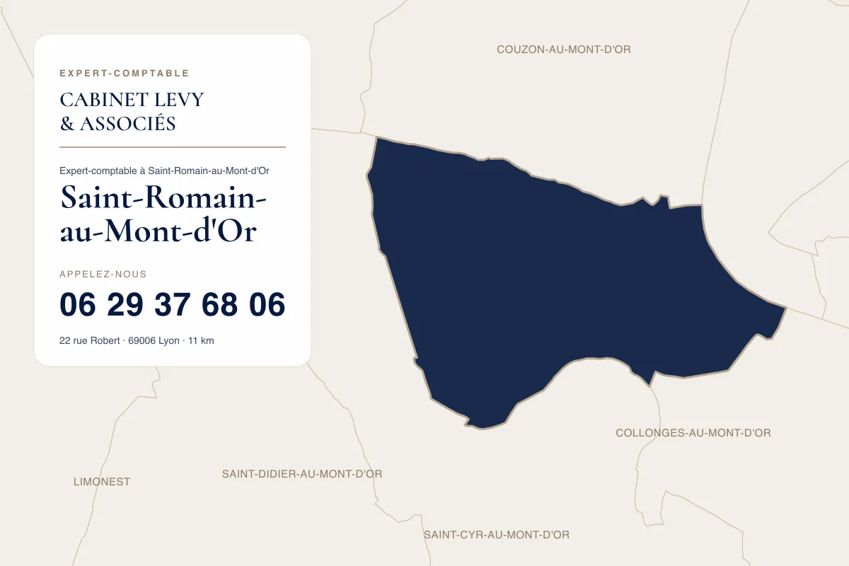 Expert comptable à Saint-Romain-au-Mont-d'Or